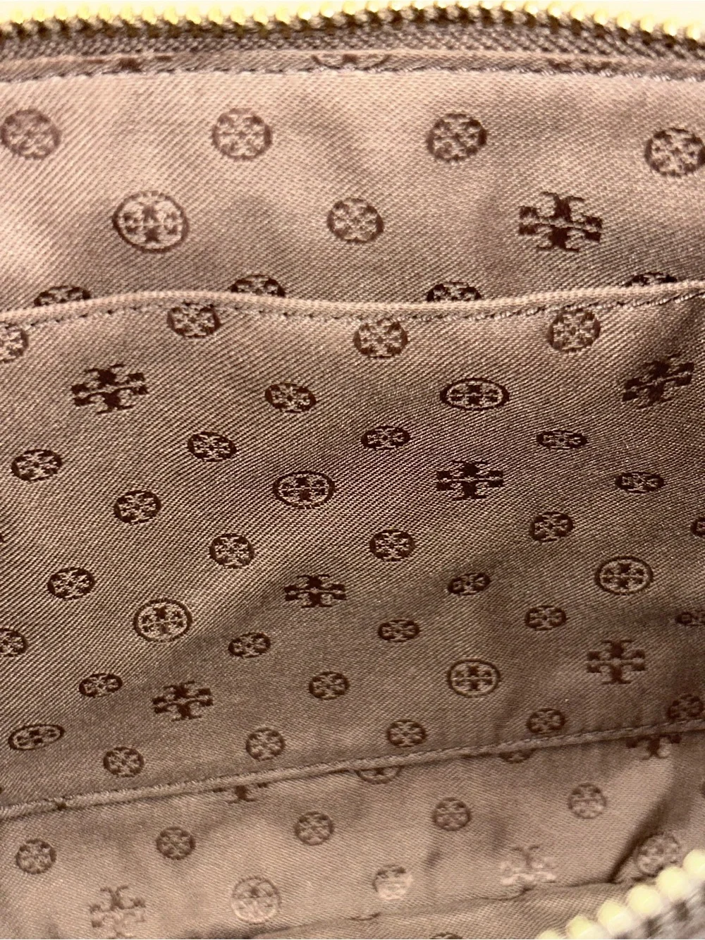 Tory Burch  Pebbled Leather Crossbody with Tassel Charm